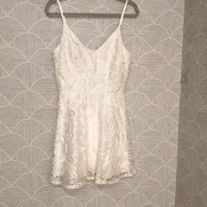 Speechless White Mini Dress